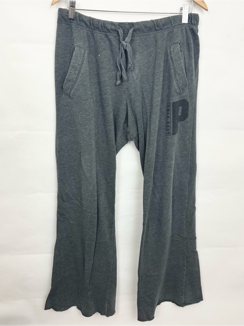Victoria’s Secret PINK boyfriend lounge sweatpants gray Small